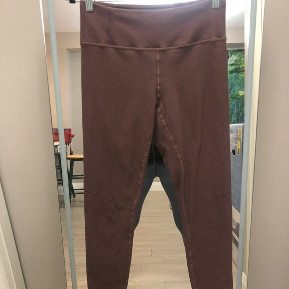 Prana Rustic Red Athletic Leggings Medium - Picture 6 of 7